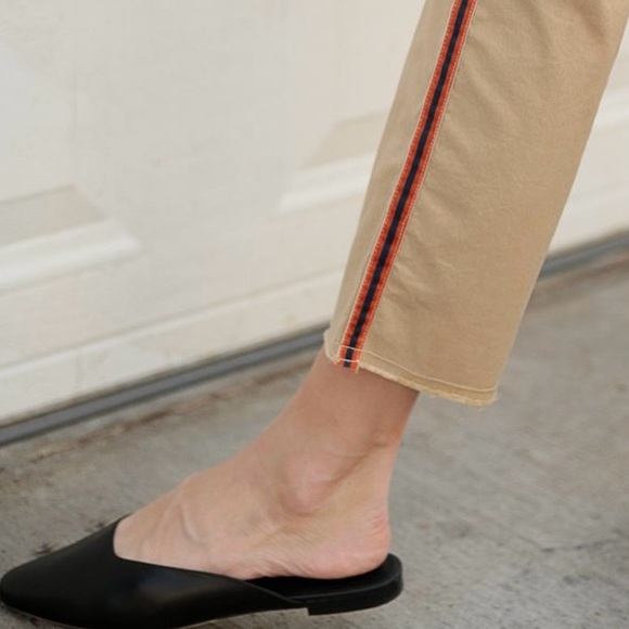 Nili Lotan East Hampton Tape Pant in Desert Sand Stripe - Picture 4 of 15